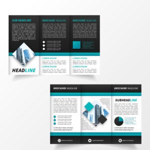 Folletos trípticos A4 – 500 uds